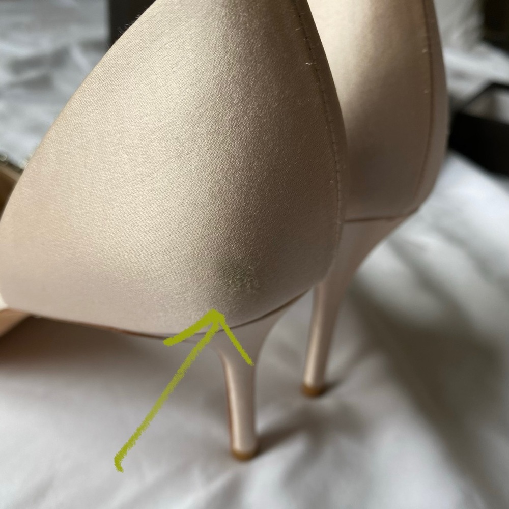 Badgley Mischka Hansen Jeweled Heel sz 6.5 - Picture 6 of 8